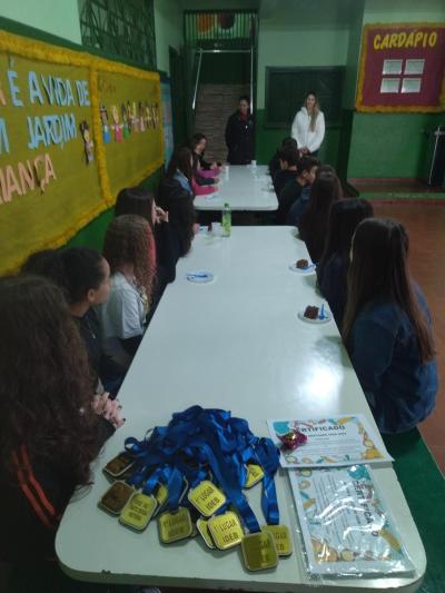 Escola Padre Gerson Galvino de Laranjeiras entrega Certificados e Medalhas aos Alunos Pelo 1Âº Lugar no IDEB 2024